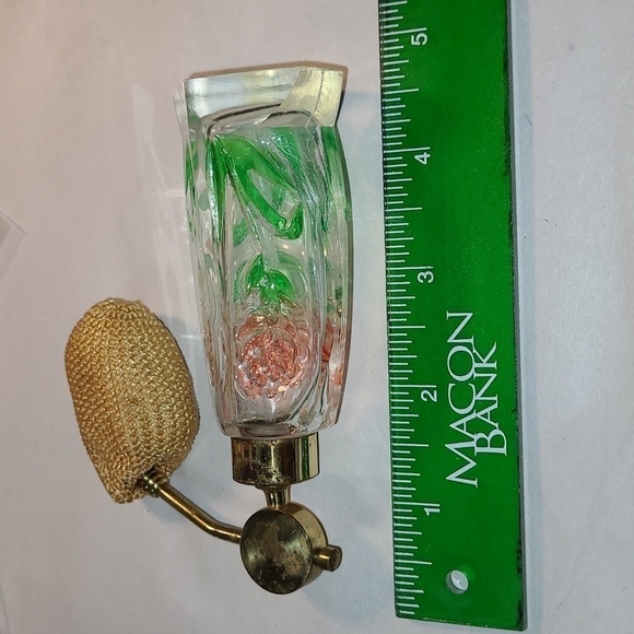 Women's Vintage  I. W. Rice Hand Cut Perfume Bottle - Picture 10 of 13